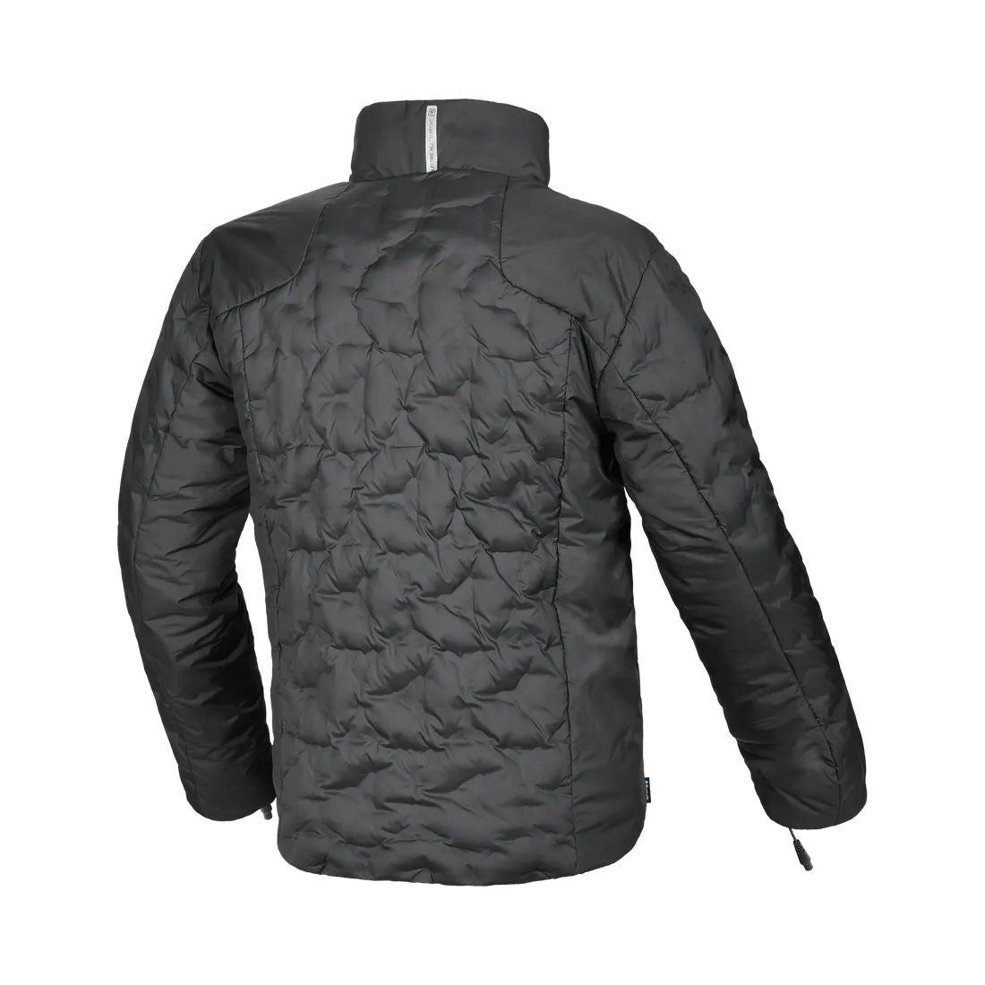 motorcycle jacket macna ascent waterproof thermal electric heated down feather touring adventure adv back
