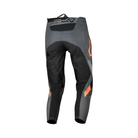 motorcycle pants macna chameleon vents ventilation mesh black gray orange gloves pants jacket socks touring adventure adv back