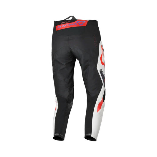 motorcycle pants macna chameleon vents ventilation mesh gray red blue touring adventure adv back
