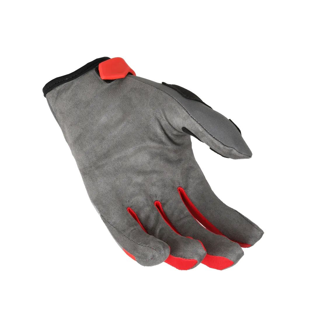 motorcycle gloves macna heat enduro mx eva thumb black gray red touring adventure adv palm