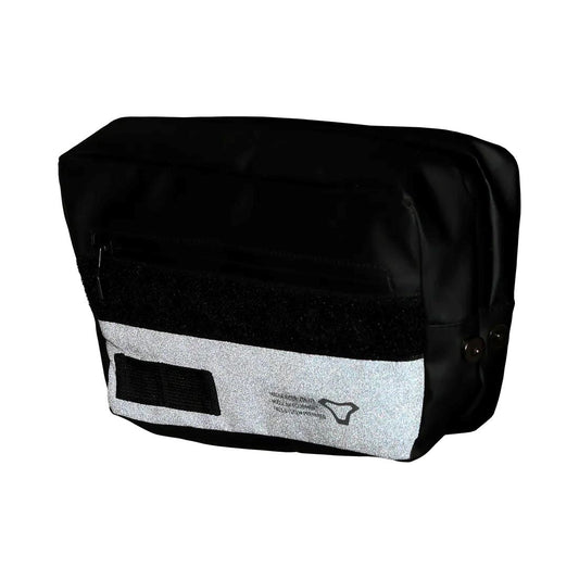 motorcycle hip bag muhb night eye nighteye waterproof black touring adventure adv front