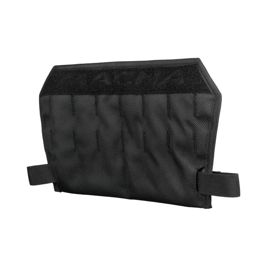 motorcycle jacket macna utility pals p.a.l.s. base plate base-plate extra storage luggage black touring adventure adv back