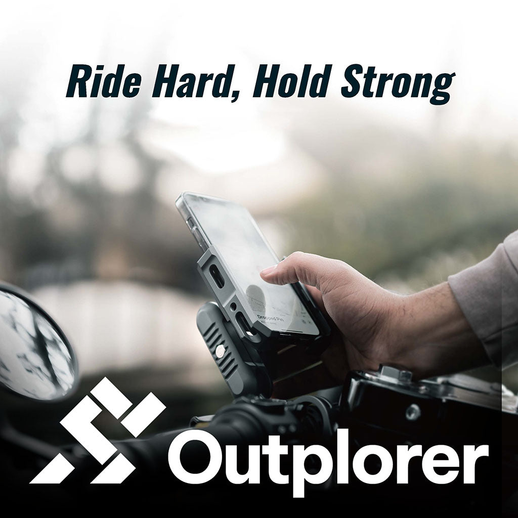 Outplorer USA main home phone mounts support sales motorcycle bike cycle riding 