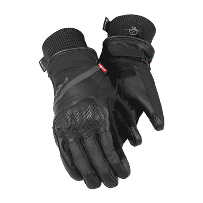 motorcycle gloves dane arden mens black goretex adventure adv tourer 