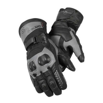 motorcycle gloves dane dragor vinter winter leather black touring adventure adv