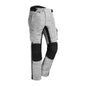 motorcycle pants dane drakar goretex windproof waterproof ventilation panels reflective sure grip silver gray black riding alpine touring adventure adv front 