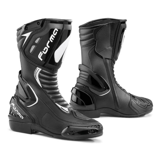 Forma Freccia motorcycle boots, black, home main usa america world service support warranty customer 