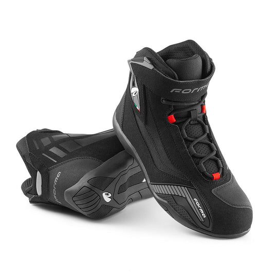 Forma Genesis motorcycle boots black urban city street ride shoe riding gear