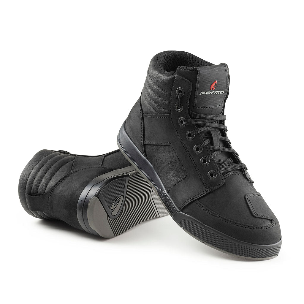 motorcycle boots urban city high top forma ground dry  waterproof protection tech street riding footwear best comfort main home usa italy