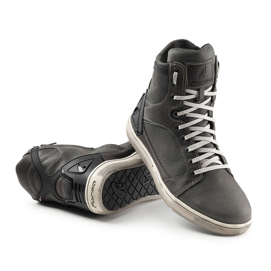 Forma Hyper motorcycle boots urban city waterproof gray ride footwear anthracite home main usa america world service support warranty usa tech customer 