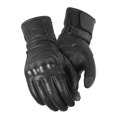 motorcycle gloves dane jurs lady womens black goretex adventure adv tourer 