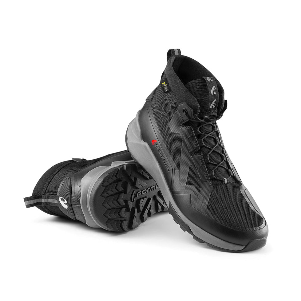 forma kumo motorcycle boots sneakers ride shoes footwear black city urban street lightweight 