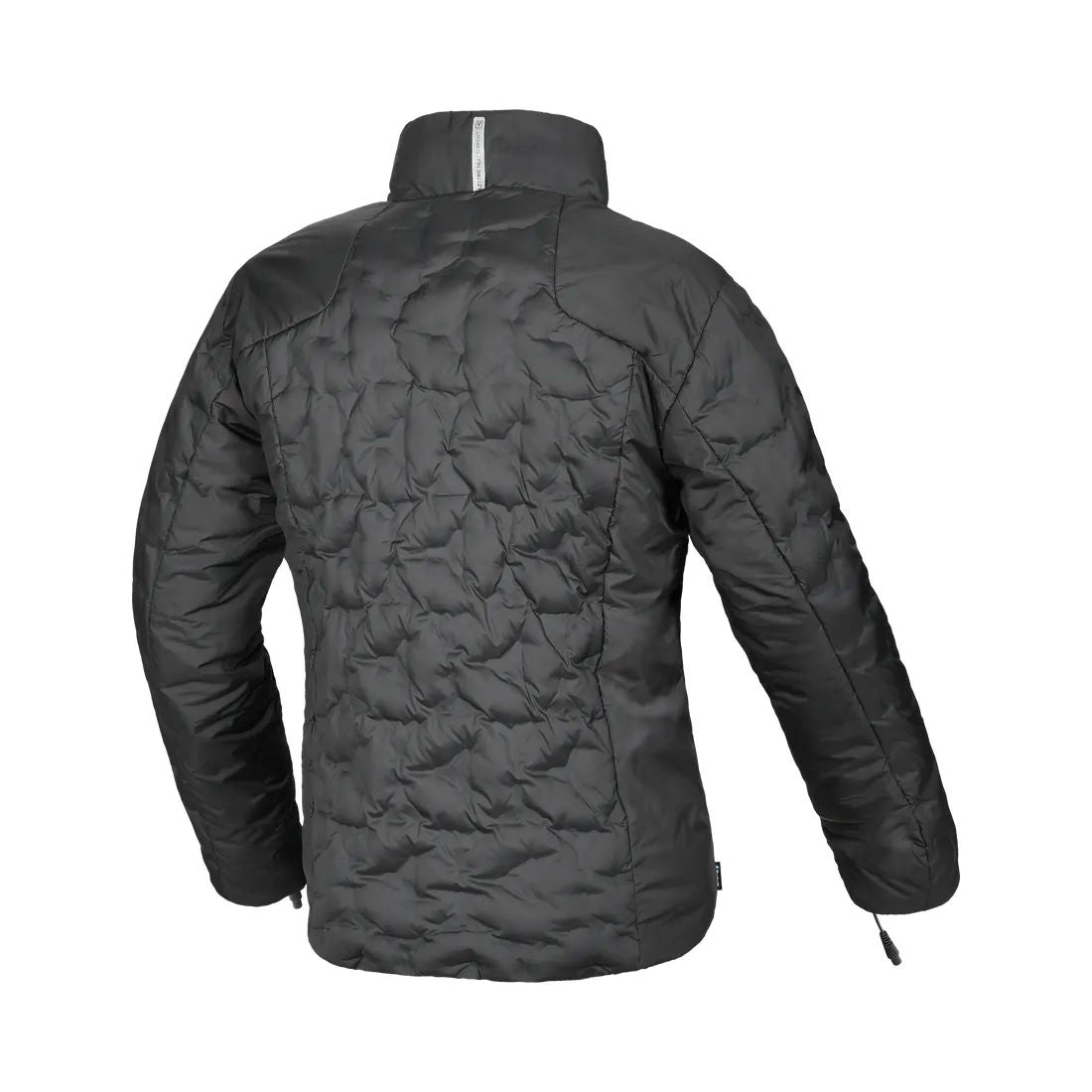 motorcycle jacket macna ascent womens waterproof thermal electric heated down feather touring adventure adv back