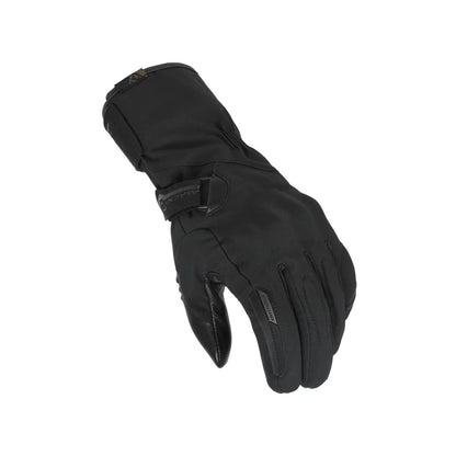 motorcycle gloves macna axista womens ergo thumb eva knuckle waterproof raintex eva double palm goat leather black touring adventure adv top