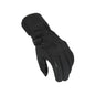 motorcycle gloves macna axista womens ergo thumb eva knuckle waterproof raintex eva double palm goat leather black touring adventure adv top
