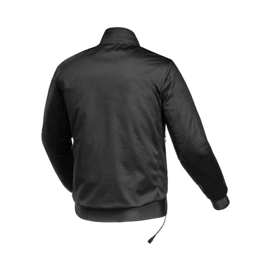 motorcycle jacket macna centre electrical electrically heated apparel fully wired gloves pants jacket socks touring adventure adv back