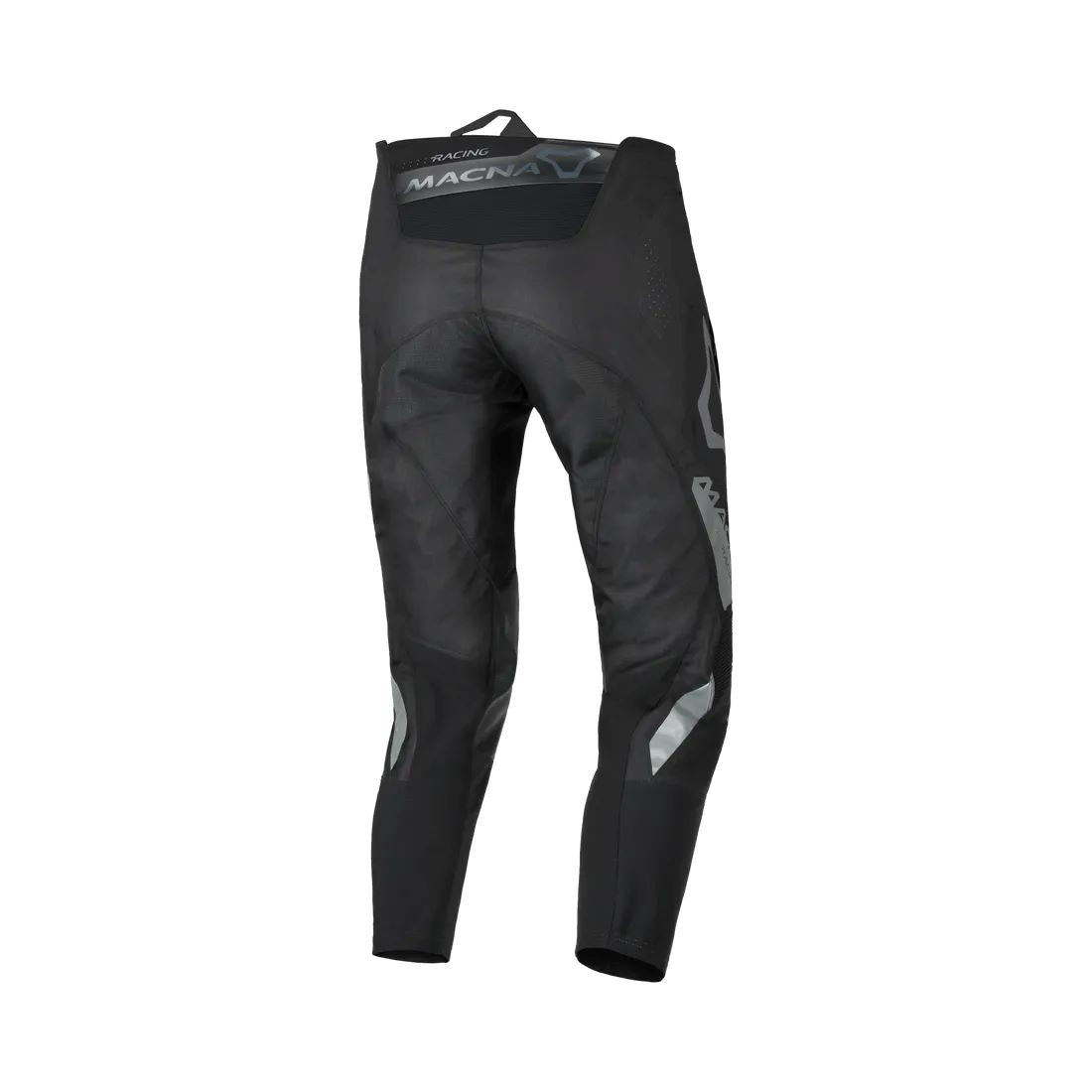 
motorcycle pants macna chameleon vents ventilation mesh black gray touring adventure adv back