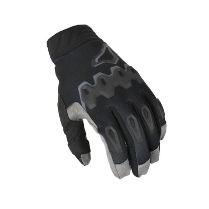 motorcycle gloves macna chameleon exo risc knuckle tpr eva black touring adventure adv top