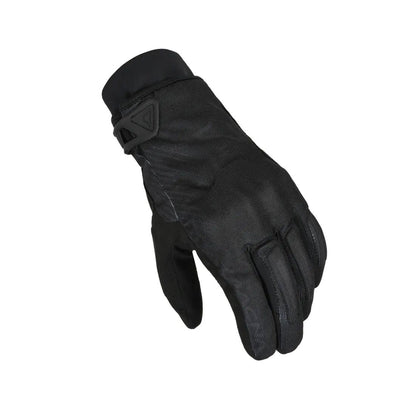 motorcycle gloves macna crew rtx waterproof ergo thumb touch tip touring black adventure adv top