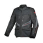 motorcycle jacket macna domane mesh thermos raintex nighteye epg vision tech black touring adventure adv front