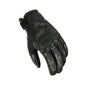 motorcycle gloves macna haros goat leather tpr knuckle palm finger thumb black camo touring adventure adv top