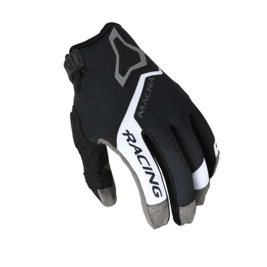 motorcycle gloves macna heat enduro mx eva thumb black touring adventure adv top