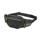 motorcycle hip bag large ripstop mesh eva black gray touring adventure adv