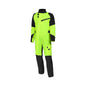 motorcycle rainwear macna hydra rain protection reflection laminated mesh neon yellow black touring adventure adv front
