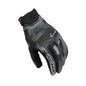 motorcycle gloves macna lithic wtouch tip gel grip print ergo thumb TPR knuckle EVA black camo touring adventure adv top