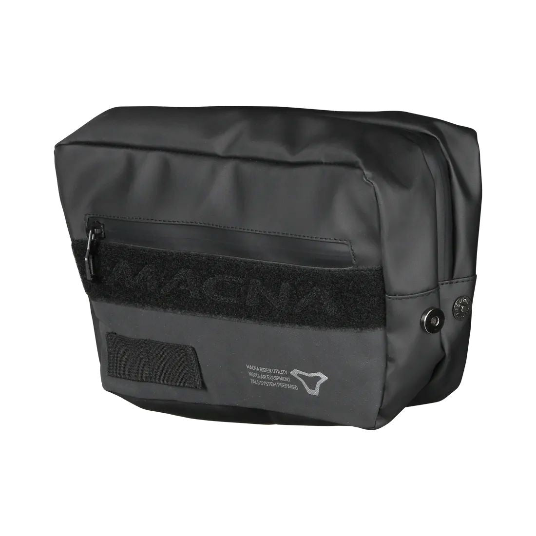 motorcycle hip bag muhb night eye nighteye waterproof black touring adventure adv front