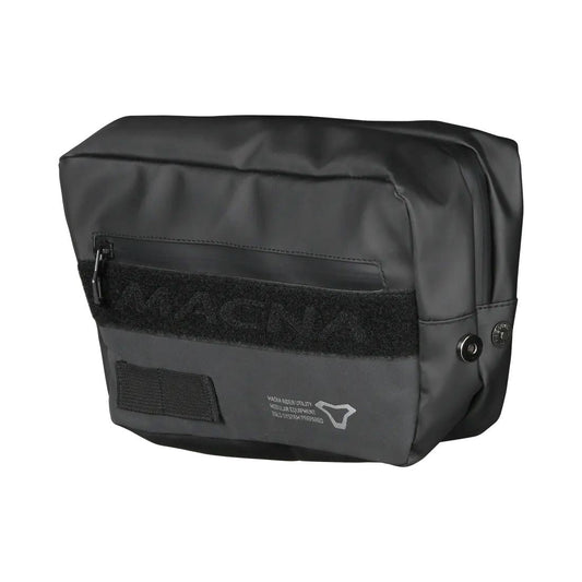 motorcycle hip bag muhb night eye nighteye waterproof black touring adventure adv front