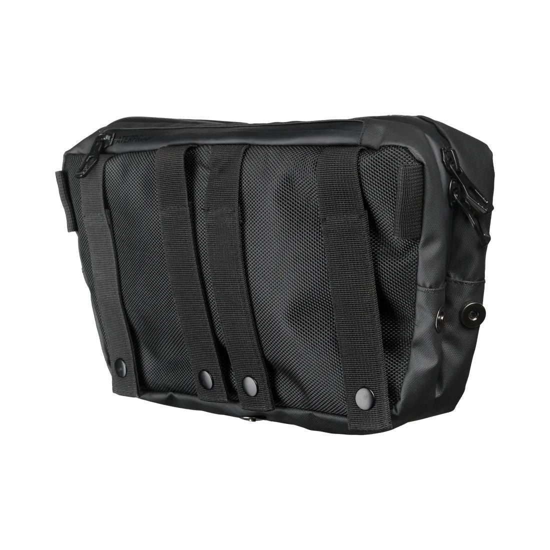 motorcycle hip bag muhb night eye nighteye waterproof black touring adventure adv back