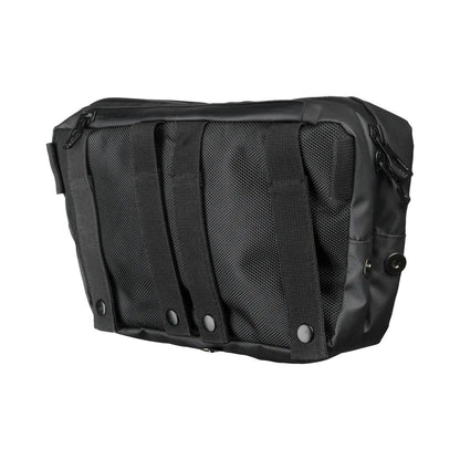 motorcycle hip bag muhb night eye nighteye waterproof black touring adventure adv back