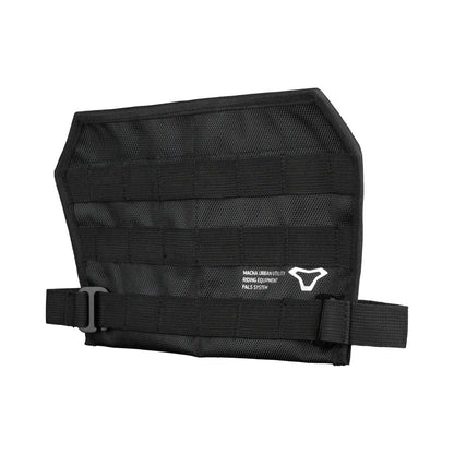 motorcycle jacket macna utility pals p.a.l.s. base plate base-plate extra storage luggage black touring adventure adv front