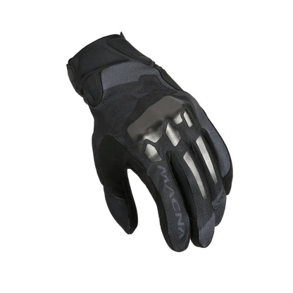 motorcycle gloves macna mana womens TPR knuckle EVA black black touring adventure adv top