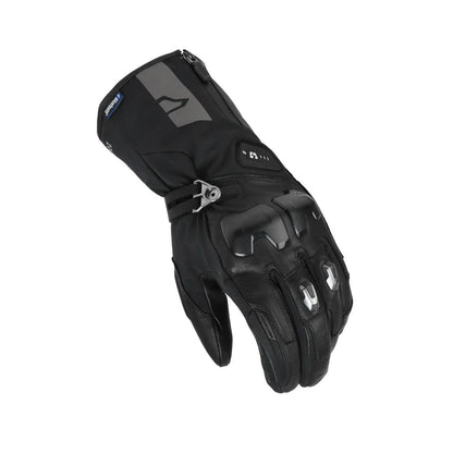 motorcycle gloves macna progress 2.0 rtx dl electric heating battery touch tip screen cleaner 12v bluetooth eva tpr goat leather soft flex black touring adventure adv top
