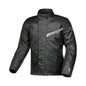 motorcycle jacket macna spray laminated reflection rain rainwear travel pouch black touring adventure adv front