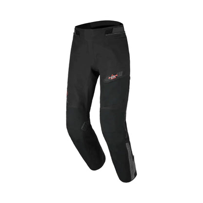 motorcycle pants macna synchrone waterproof laminated twin shell air burst storage bag risc easy cuff side eye lightweight mesh black touring adventure adv front
