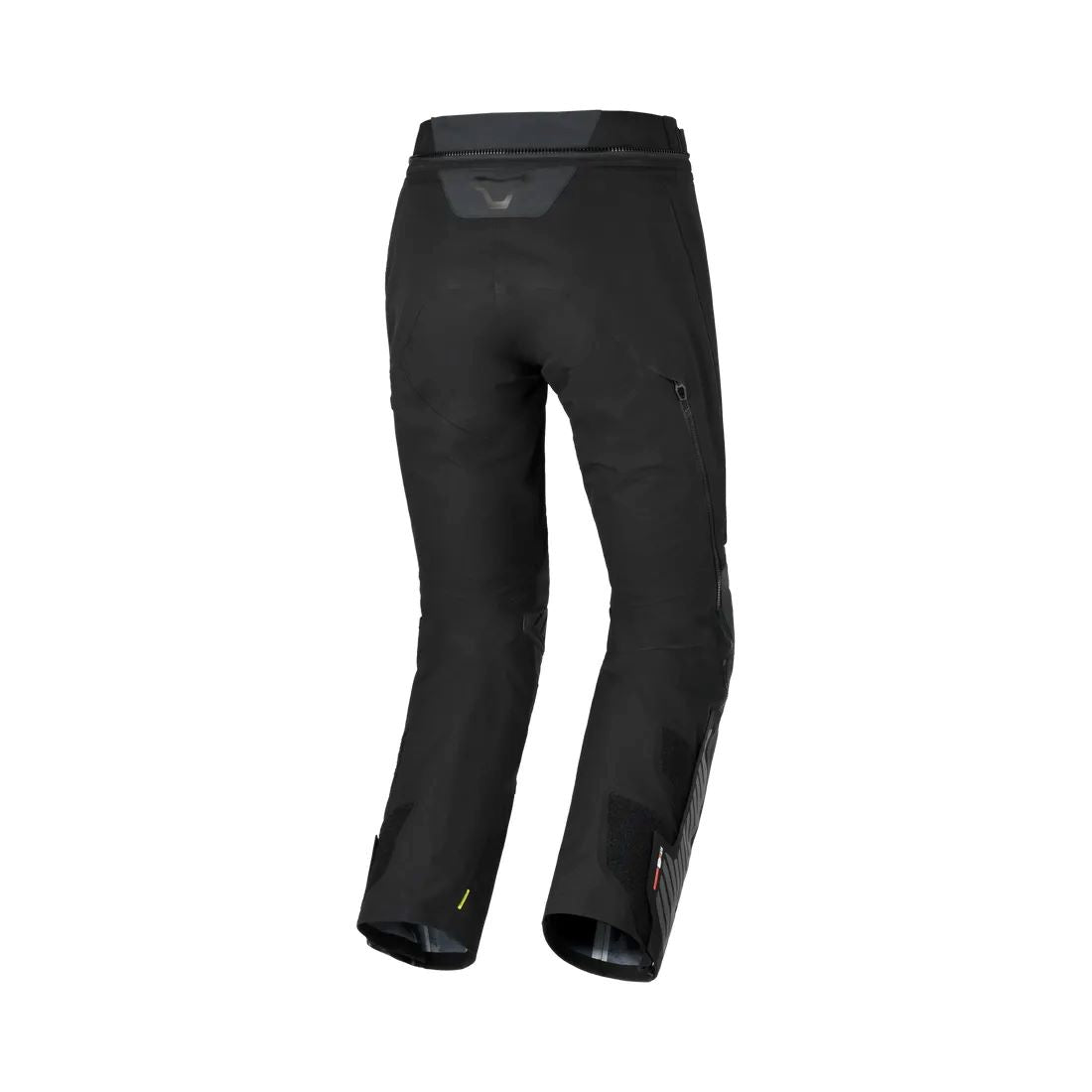 motorcycle pants macna synchrone waterproof laminated twin shell air burst storage bag risc easy cuff side eye lightweight mesh black touring adventure adv back
