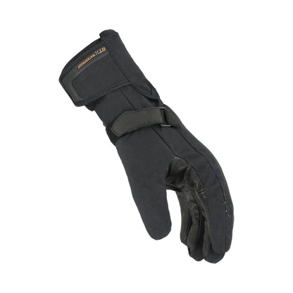 motorcycle gloves macna tigo evo rtx womens touch tip reinforced lam ipv patch black touring adventure adv side