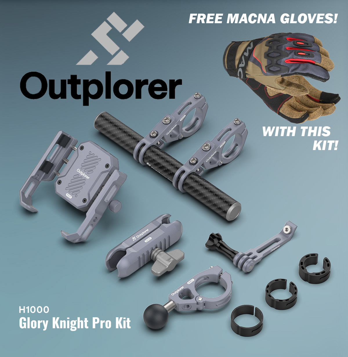 HDuty Air Suspension GLORY KNIGHT PRO KIT (H1000) + FREE GLOVES!