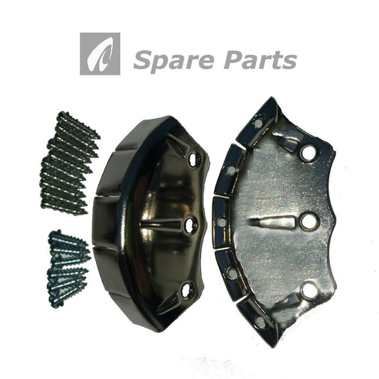 Forma motorcycle boots toe caps stainless