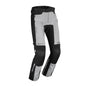 motorcycle pants dane dalvik goretex inner pants braces prepared knee protectors reflective grip patches riding silver gray black alpine touring adventure adv front